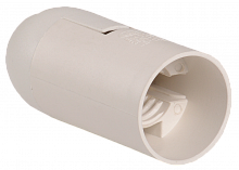 IEK Ппл14-02-К02 Патрон подвесной пластик, Е14, белый, индивидуальный пакет,
