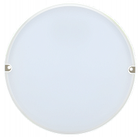 IEK Светильник LED ДПО 2012Д 12Вт IP54 6500К круг белый с АД