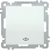 IEK ВС10-1-3-Б Выключатель  одноклавишный  перекрестный 10А BOLERO белый