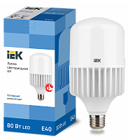 IEK Лампа светодиодная (LED) d136мм E40 80Вт 230В матовая холодная дневного света 6500К