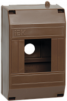 IEK Бокс КМПн 1/4 для 4-х автоматический выключатель наружной установки (Дуб)