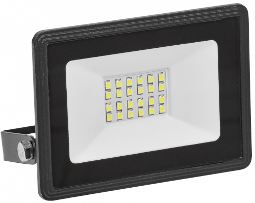 IEK Черный Прожектор LED СДО 06-30 IP65 6500 K