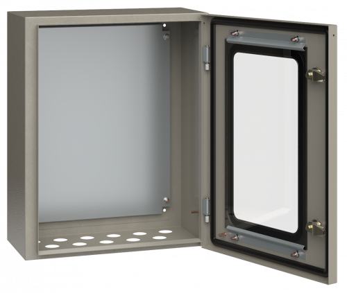 IEK Корпус металлический ЩМП-2-0 (500х400х220мм) У2 IP54 прозрачная дверь
