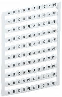IEK Маркеры для КВИ-4/16мм2 с символами "A, B, C, N, PE"