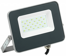 IEK Прожектор LED СДО 07-20G green IP65 серый IEK