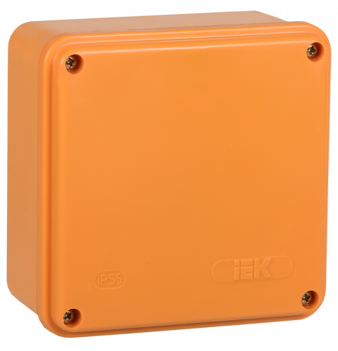 IEK Коробка распаячная огнестойкая ПС 100х100х50мм 6P 4мм2 IP44 гладкие стенки