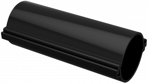 IEK Труба гладкая разборная d=110мм черная (3м)