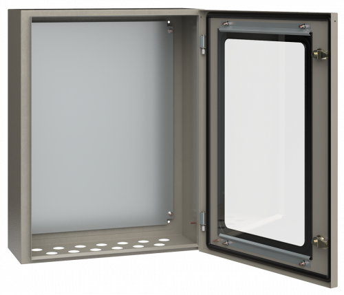 IEK Корпус металлический ЩМП-3-0 (650х500х220мм) У2 IP54 прозрачная дверь