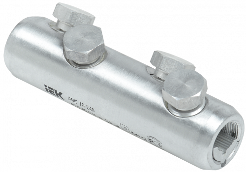 IEK Алюминиевая механическая гильза со срывными болтами АМГ 70-240 до 35 кВ