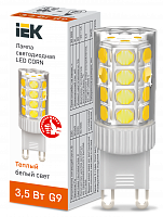 IEK Лампа LED CORN капсула 3,5Вт 230В 3000К керамика G9