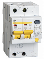 IEK Дифференциальный автоматический выключатель АД12 2Р B25 30мА