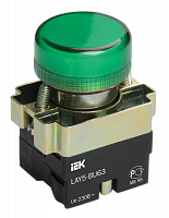 IEK Индикатор LAY5-BU63 зеленого цвета d22мм